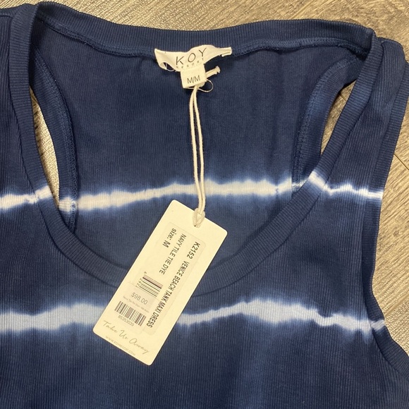 Koy Resort blue tank maxi dress - Picture 2 of 7